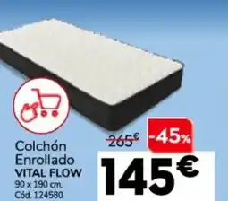 Conforama VITAL FLOW Colchón Enrollado oferta