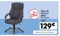 Conforama GRIM Silla de Oficina oferta