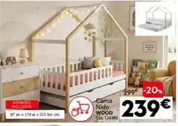 Conforama WOOD Cama Nido oferta