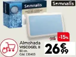 Conforama VISCOGEL II Almohada oferta