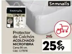 Conforama ACOLCHADO MICROFIBRA Protector de Colchón oferta