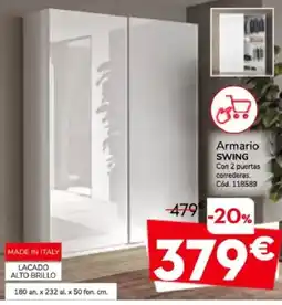 Conforama SWING Armario oferta