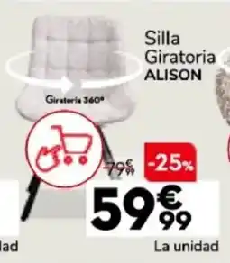 Conforama ALISON Silla Giratoria oferta