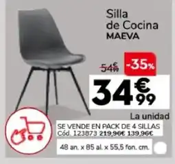 Conforama MAEVA Silla de Cocina oferta