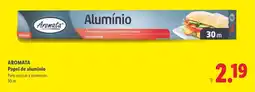 Lidl AROMATA Papel de aluminio oferta