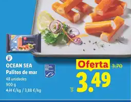 Lidl OCEAN SEA Palitos de mar oferta