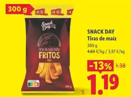 Lidl SNACK DAY Tiras de maíz oferta