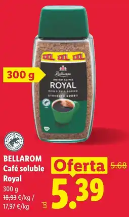 Lidl BELLAROM Café soluble Oferta Royal oferta