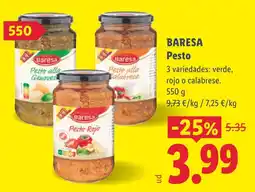 Lidl BARESA Pesto oferta