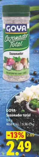 Lidl GOYA Sazonador total oferta