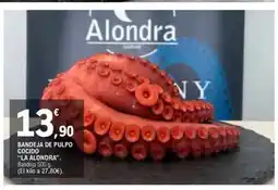 E.Leclerc Bandeja de pulpo cocido oferta