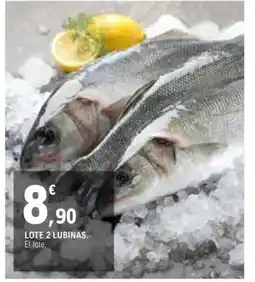 E.Leclerc Lote 2 lubinas oferta