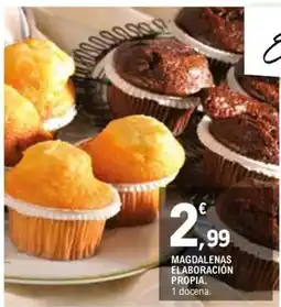 E.Leclerc Magdalenas elaboración propia oferta