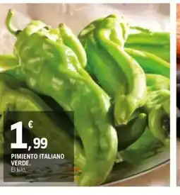 E.Leclerc Pimiento italiano verde oferta