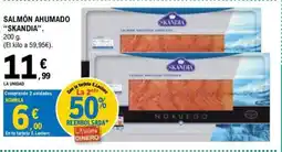 E.Leclerc SKANDIA Salmón ahumado oferta