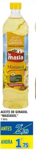 E.Leclerc MASÍASOL Aceite de girasol oferta