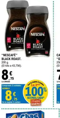 E.Leclerc NESCAFÉ Black roast oferta