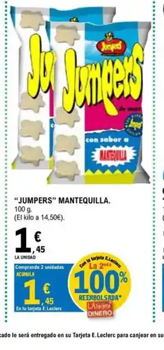 E.Leclerc JUMPERS Mantequilla oferta