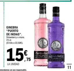E.Leclerc PUERTO DE INDIAS Ginebra oferta