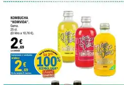 E.Leclerc KOMVIDA Kombucha oferta