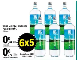 E.Leclerc CABREIROÁ Agua mineral natural oferta
