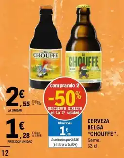 E.Leclerc CHOUFFE Cerveza belga oferta
