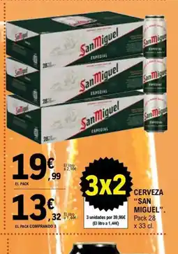 E.Leclerc SAN MIGUEL Cerveza oferta