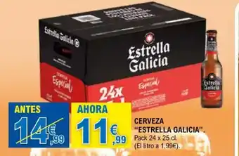 E.Leclerc ESTRELLA GALICIA Cerveza oferta