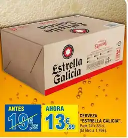 E.Leclerc ESTRELLA GALICIA Cerveza oferta
