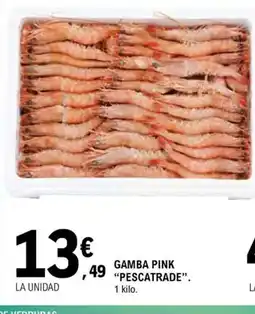 E.Leclerc PESCATRADE Gamba pink oferta