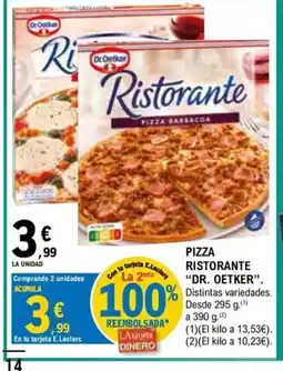 E.Leclerc DR. OETKER Pizza ristorante oferta