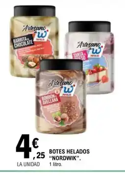 E.Leclerc NORDWIK Botes helados oferta