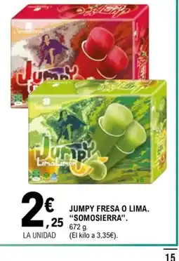 E.Leclerc SOMOSIERRA Jumpy fresa o lima oferta