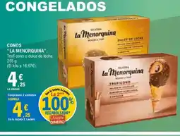 E.Leclerc LA MENORQUINA Conos oferta