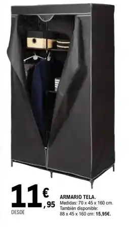 E.Leclerc Armario tela oferta