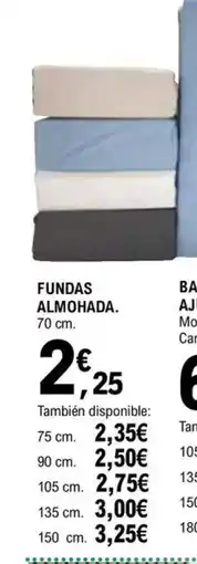 E.Leclerc Fundas almohada oferta