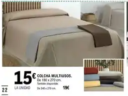 E.Leclerc Colcha multiusos oferta