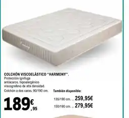E.Leclerc Colchón viscoelástico oferta