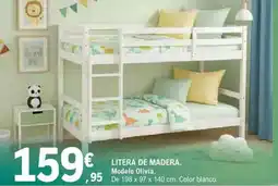 E.Leclerc Litera de madera oferta