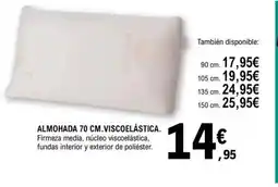 E.Leclerc Almohada.viscoelástica oferta
