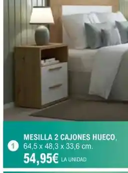 E.Leclerc Mesilla 2 cajones hueco oferta