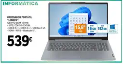 E.Leclerc LENOVO Ordenador portátil oferta