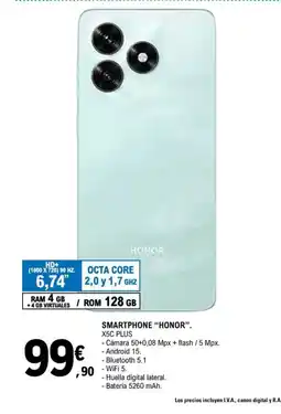 E.Leclerc HONOR Smartphone oferta