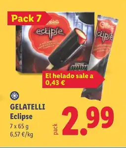 Lidl GELATELLI Eclipse oferta