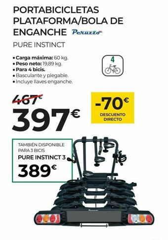 Feu Vert Portabicicletas oferta