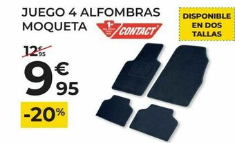 Feu Vert Alfombrillas coche contact oferta