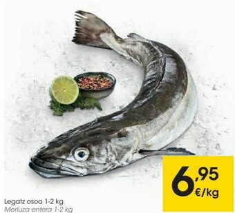 Eroski Merluza entera 1-2 kg oferta