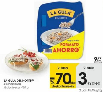 Eroski La gula del norte gula fresca, 420 g oferta