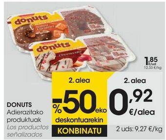 Eroski Donuts oferta
