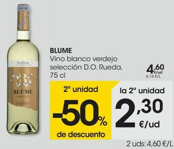 Eroski Blume vino blanco verdejo selección d.o. rueda oferta